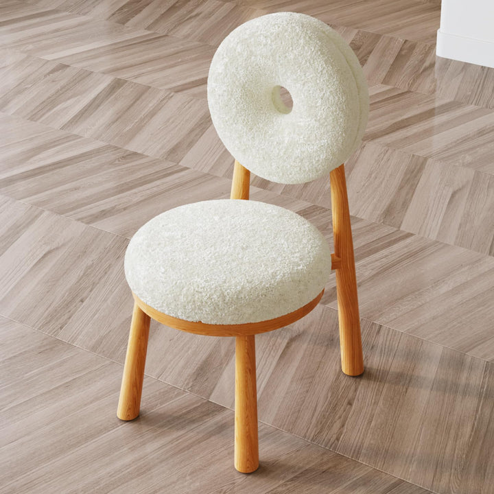 Guyii Dining Chair with Solid Wood Legs