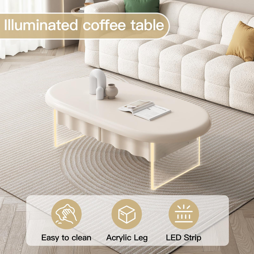 Guyii LED Coffee Table