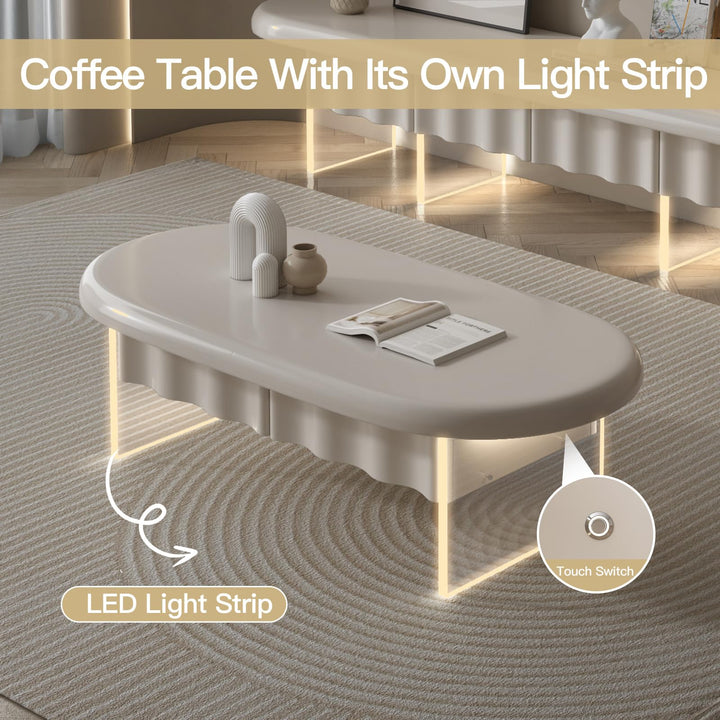 Guyii LED Coffee Table