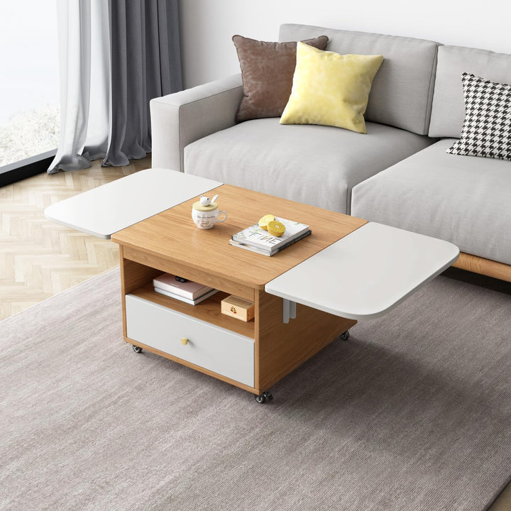 Guyii Lift Top Coffee Table, 3 in 1 Multi-Function Center Table