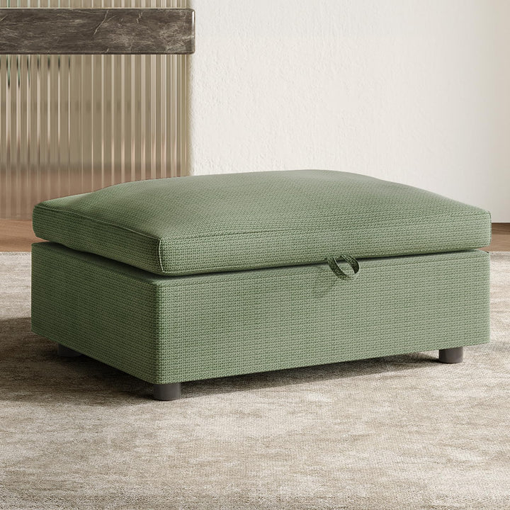 Guyii Sofa Ottoman, Storage Couch Ottoman