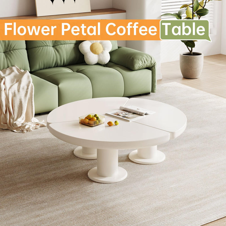 Guyii Circular Petal-Shaped Coffee Table