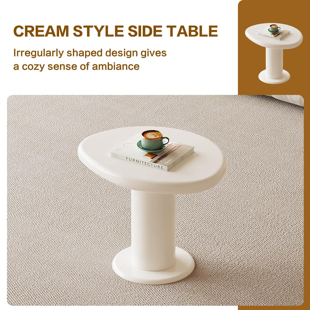 Guyii Modern Side Table, Irregular Coffee Table