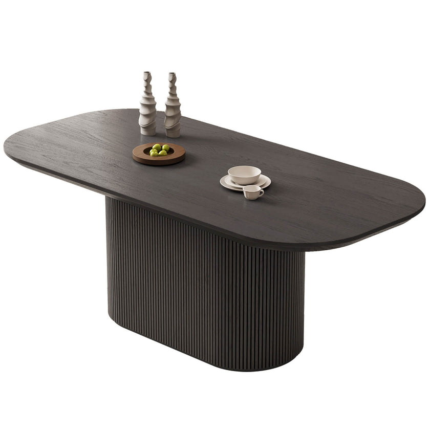 Modern Kitchen Table for 4-6 People - Oval Dining Table | Guyii