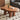Guyii Walnut Cloud Coffee Table – Modern Irregular Centre Table with Extra-Thick Top & Sturdy 4-Leg Base|Q1523-UK